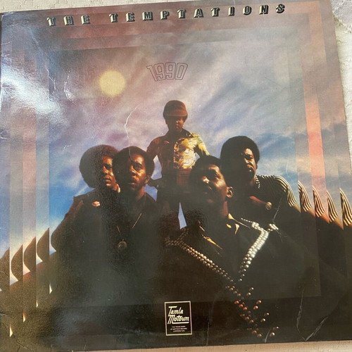 The Temptations 1990 vinyl record used
