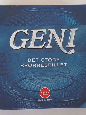 ΕΠΙΤΡΑΠΕΖΙΟ ΠΑΙΧΝΙΔΙ Geni - Det store spørrespillet παιχνίδι κουίζ