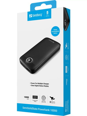 Sandberg SemiSolidState Powerbank 10000