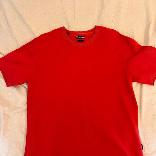 Bitsiani short-sleeve t-shirt like new, red, size M