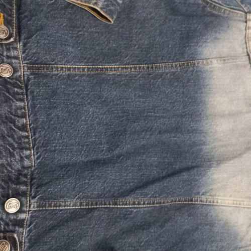 Denim jackets used, set of 2, blue