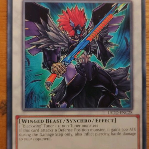 Blackwing Armed Wing Yu-Gi-Oh card new L5DD