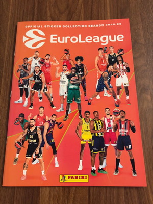 Κενό άλμπουμ Panini Euroleague 2025-2026 καινούργιο