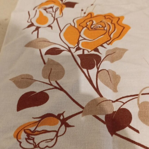 Large kitchen towel like new, 75x40 cm, decorative use