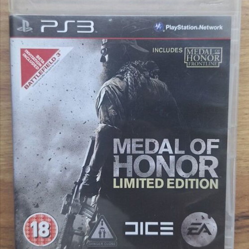 Medal of Honor Limited Edition game for PlayStation 3 like new