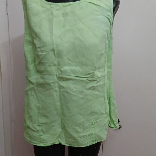 Women's blouse like new, green, size S