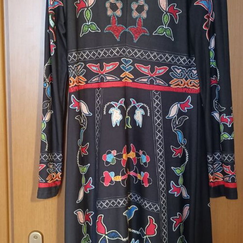 Peace And Chaos dress like new, multicolor, slight turtleneck M-L