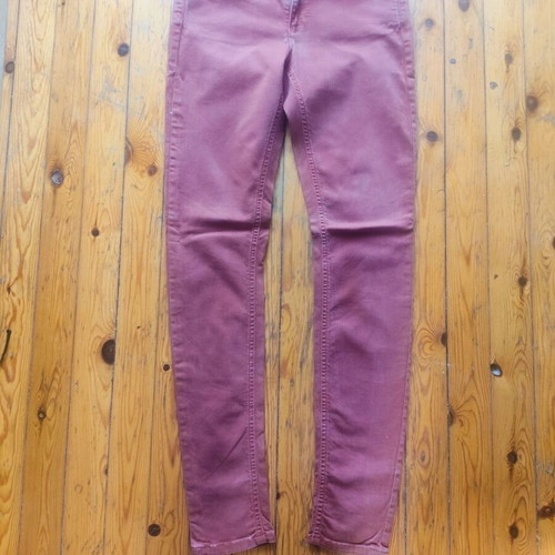 Maison Scotch women's jeans like new, rust red, sizes S/M