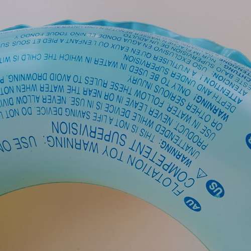 Swim ring like new with Mickey and Minnie design