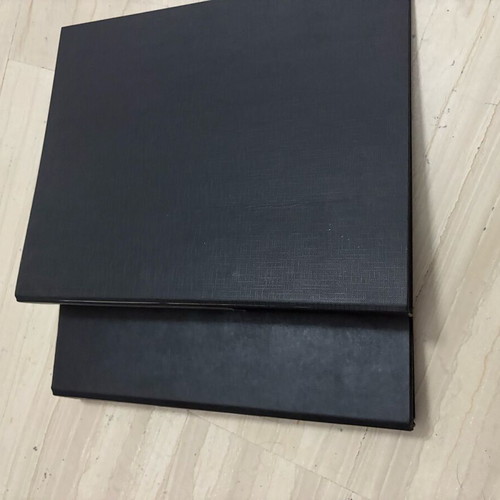 Binders black A4 document storage boxes like new, set of 2