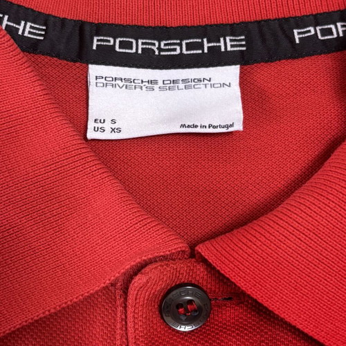 Porsche Design red T-shirt size S like new