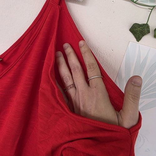 Lanston Mini Red Dress Like New, Size M