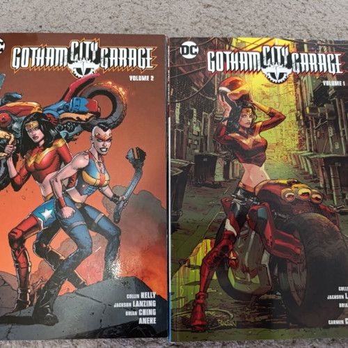Dc Comic Gotham City Garage 2 Volumes like new, English