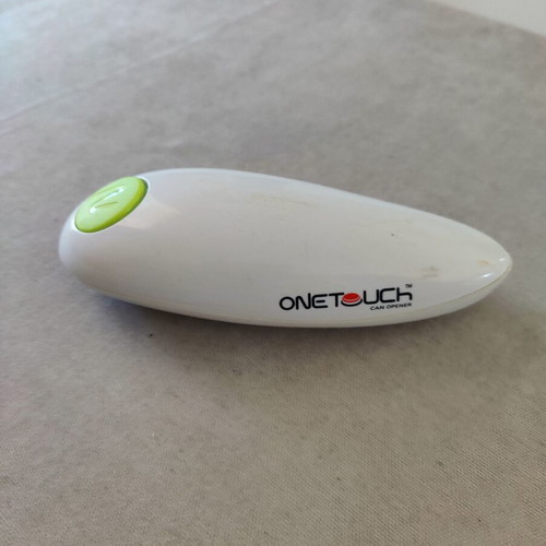 One Touch Battery Operated Can Opener used