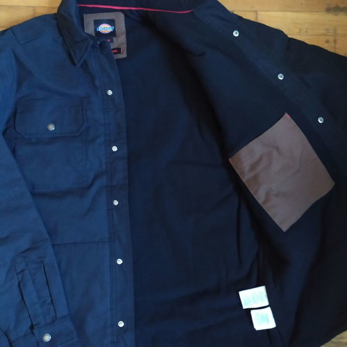 Dickies Flex Duck Shirt Jacket new black jacket size Large