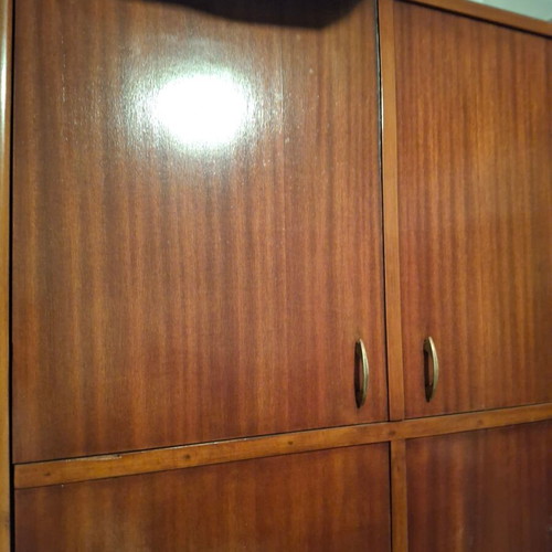 Folding single bed with solid wood frame