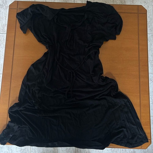 Black elastic dress L like new