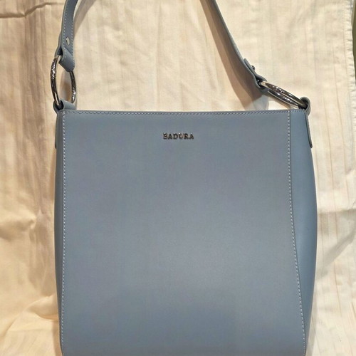 Badura shoulder bag like new, blue faux leather