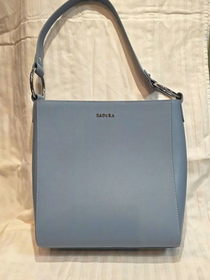 Badura shoulder bag like new, blue faux leather