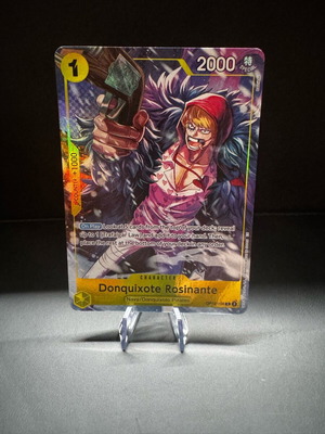 Donquixote Rosinante κάρτα One Piece TCG σαν καινούργιο