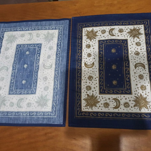 Boho napkins like new for decoration 37.5x29 cm
