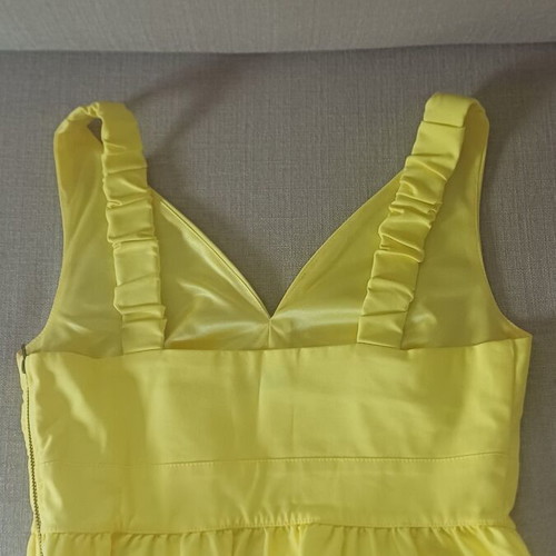 Toi&Moi yellow crop top like new, size S