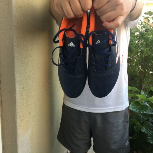 Adidas Copa.3 FG football shoes like new, blue-orange, size 44