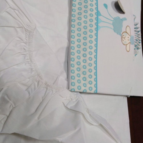 Baby fitted sheet set 100% cotton