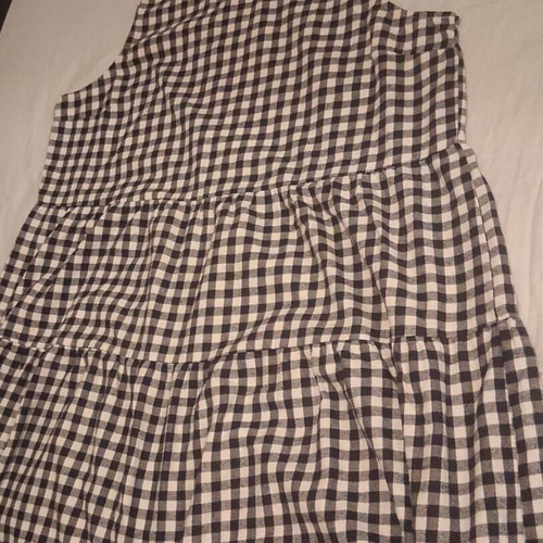 Daisy Street Gingham Sleeveless Dress with Ruffles used