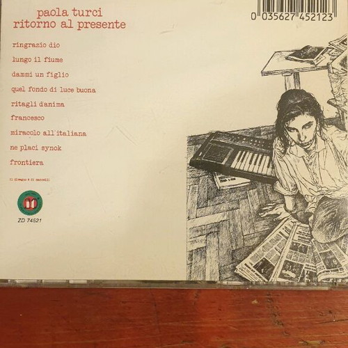 Paola Turci Ritorno al presente CD like new