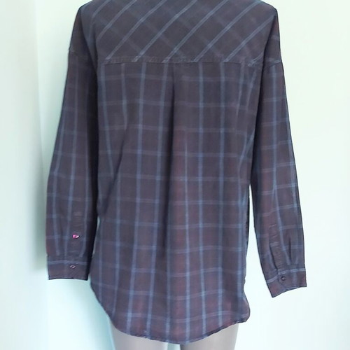 Zara Trafaluc cotton shirt with stonewashed effect, M-XL