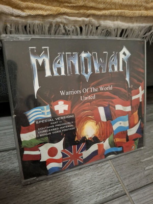 Manowar Warriors Of The World United CD like new, metal