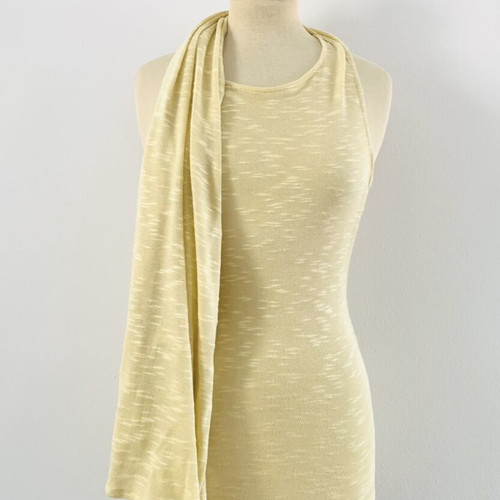 Backless top Stelios Koudounaris, yellow, size S