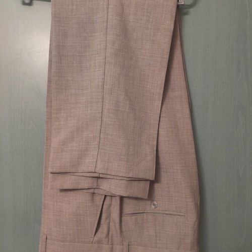 GASTOP COLLECTION suit jacket and trousers used, grey, size L