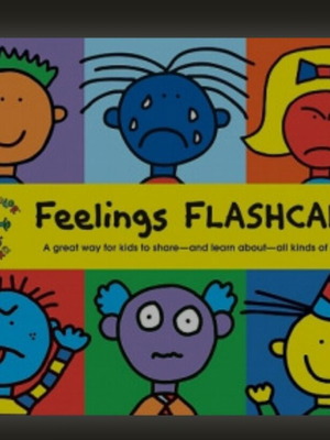 Flashcards memory game for feelings in English like new