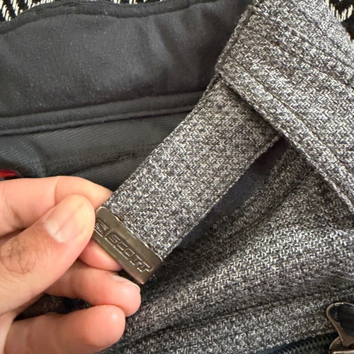 Scott ski pants size M used, gray