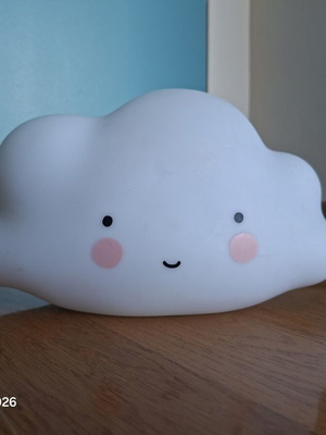 A Little Lovely Company Cloud Night Light like new with adapter