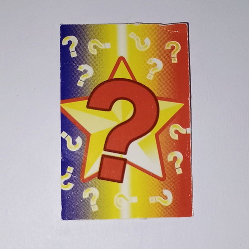 Mike Tyson mini card used, Guess Star 2x3 cm