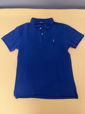 Polo t-shirt για αγόρι 10-12 ετών μεταχειρισμένη, μπλε, μέγεθος 158 cm