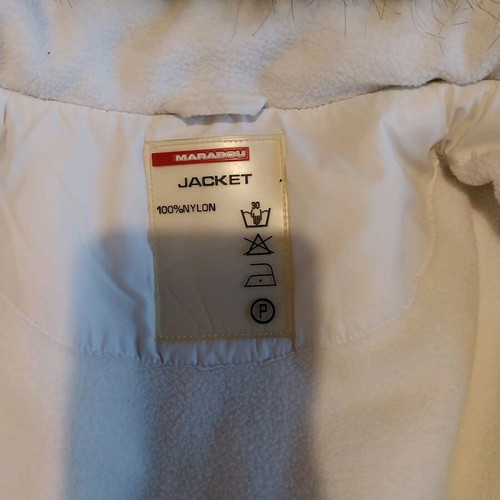 Marabou jacket new, white, size S-M