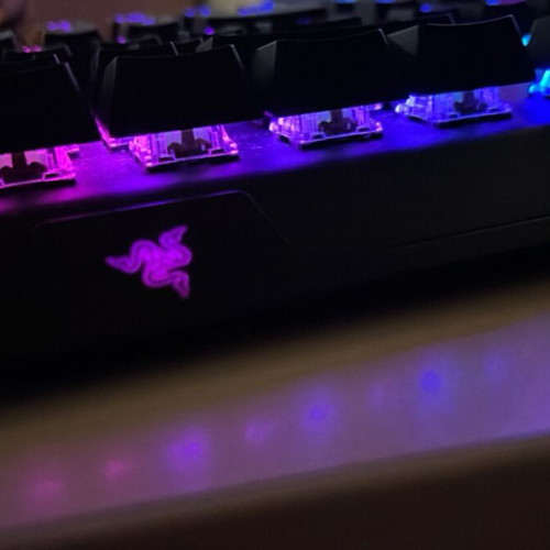Razer Blackwidow V3 RGB μηχανικό πληκτρολόγιο με πράσινους διακόπτες, σαν καινούργιο
