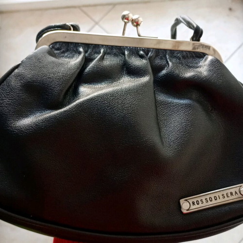 Women's vintage shoulder bag used, small with dents