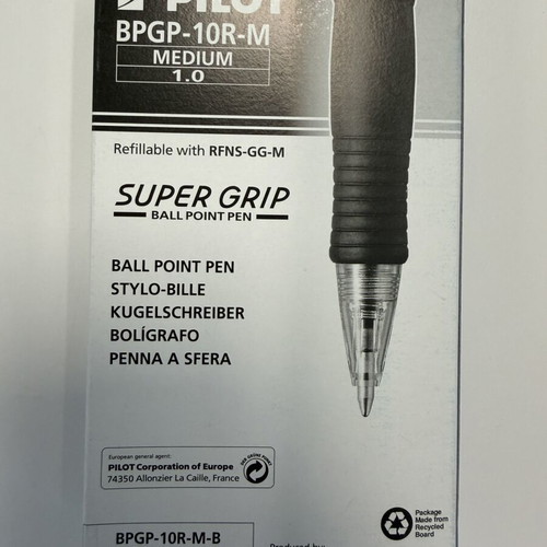 Pens Pilot black and pencils Deli with eraser new, pack of 12 each