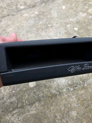 Alfa Romeo 156 center console glove box used 1-DIN