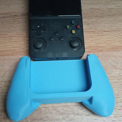 R36s blue case for handheld console, 3D printed, new