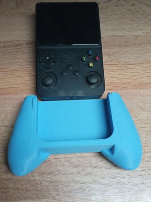 R36s blue case for handheld console, 3D printed, new