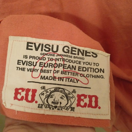 Evisu, t shirt,European Edition,Made in Italy