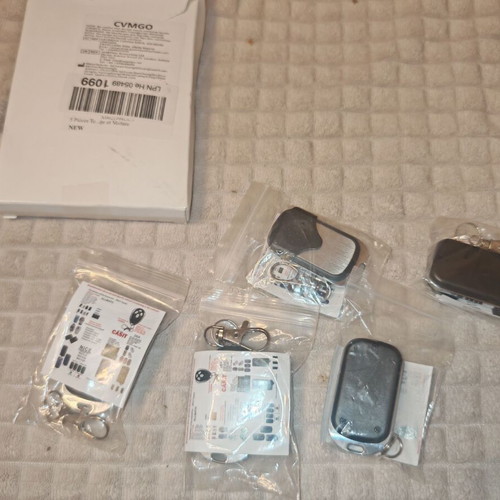 Universal Programmable Remote Controls 433MHz Set of 5 for Garage Doors