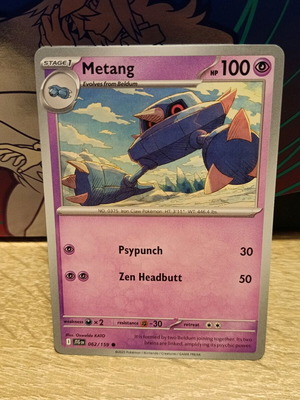 Metang κάρτα Pokemon σαν καινούργιο (JTG 062) Journey Together singles