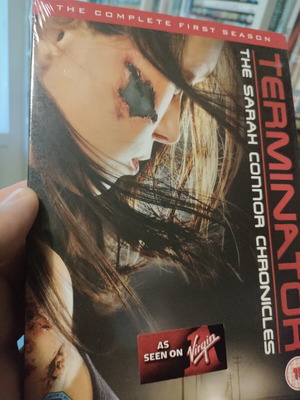 Terminator The Sarah Connor Chronicles Σεζόν 1 DVD καινούριο με αγγλικούς υπότιτλους
